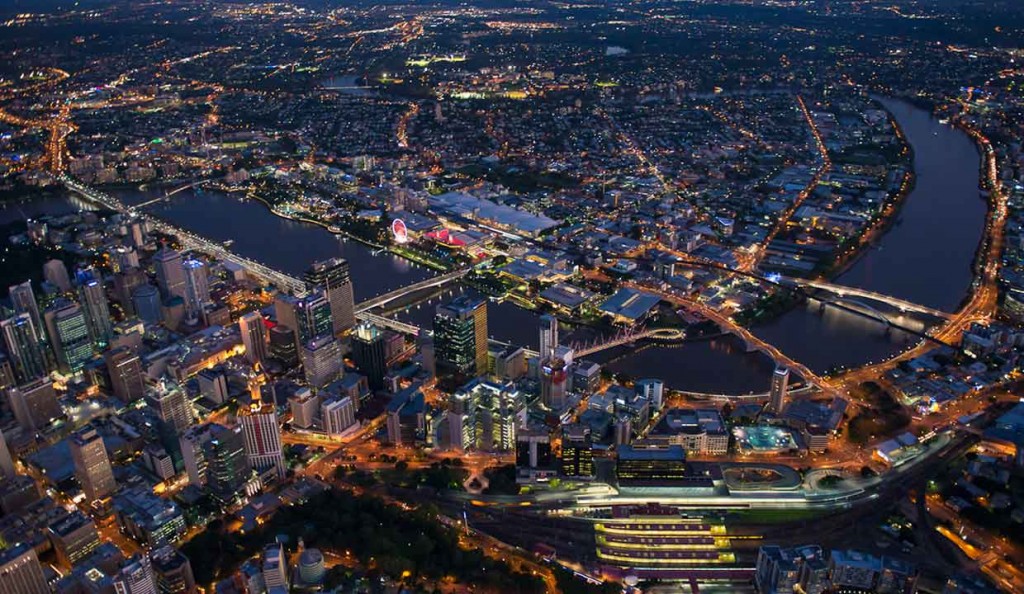 a view of Brisbane